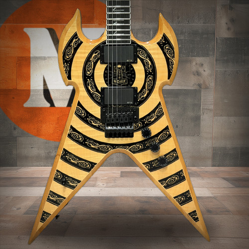 Schecter Warhammer FR Norse Dragon Bullseye - RawTop (4573) | Musician Madness
