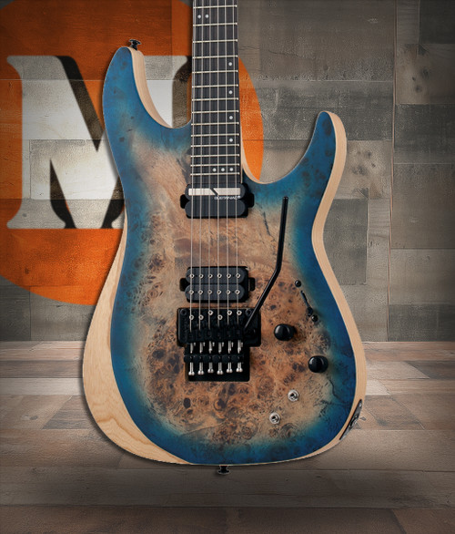 Schecter Reaper-6 FR S - Satin Sky Burst (SSKYB) (1507) | Musician Madness