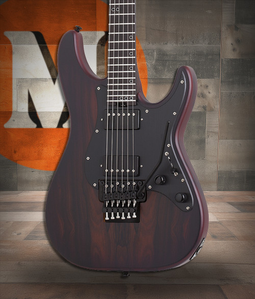 Schecter Sun Valley Super Shredder Exotic FR Ziricote - Natural