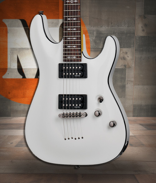 Schecter Omen-6 - Vintage White (VWHT) (2061) | Musician Madness