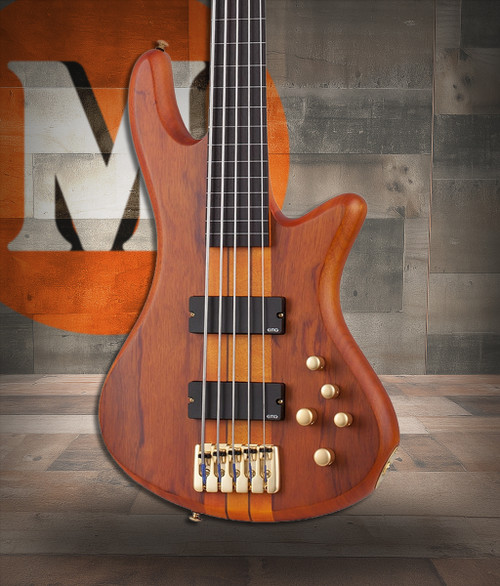 Schecter Stiletto Studio-5 FL - Honey Satin (2770)