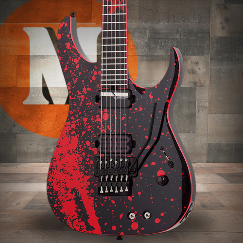 Schecter Sullivan King Banshee-6 FR-S - Obsidian Blood (2484) | Musician Madness