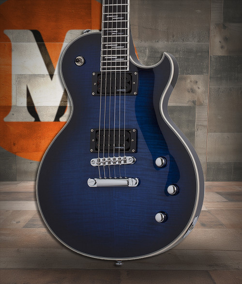 Schecter Solo-II Supreme - See-Thru Blue Burst (2590) | Musician Madness