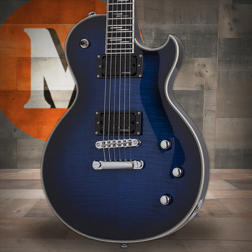 Schecter Solo-II Supreme - See-Thru Blue Burst (2590) | Musician Madness