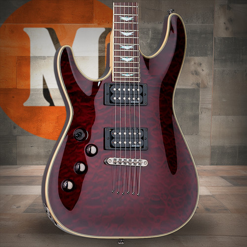 Schecter Omen Extreme-6 FR 6-String Electric Guitar - Black Cherry