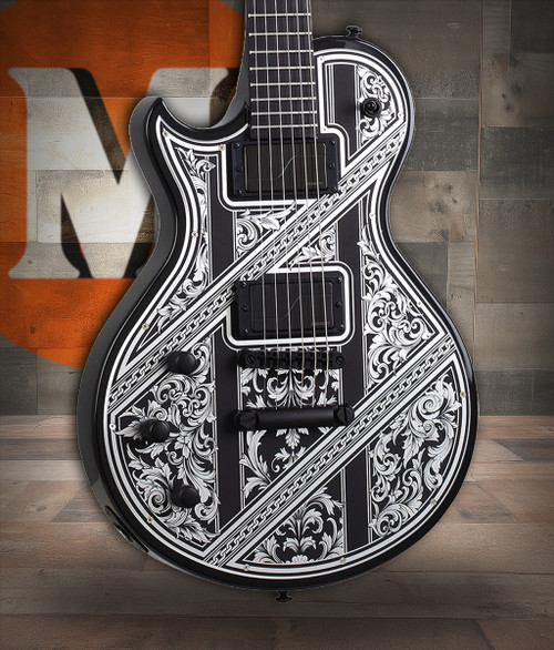 Schecter Solo-II Przym Palladium LH - Gloss Black (925)