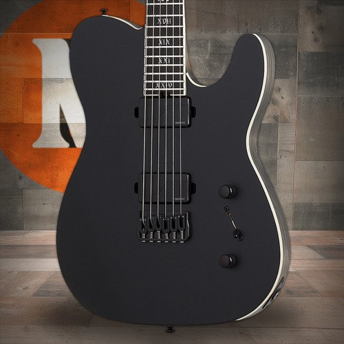 Schecter PT SLS Elite Evil Twin - Satin Black (1342)