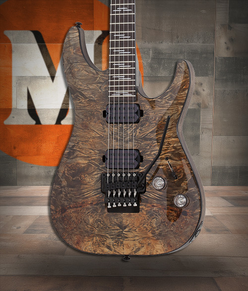 Schecter Omen Elite-6 FR - Charcoal (2454) | Musician Madness