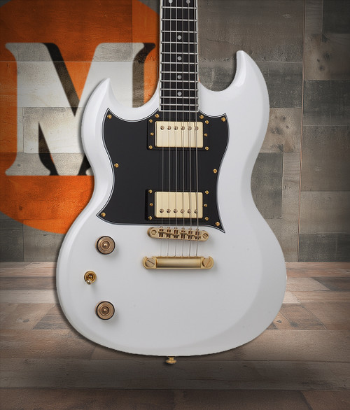 Schecter ZV-H6LLYW66D LH - Gloss White (544) | Musician Madness