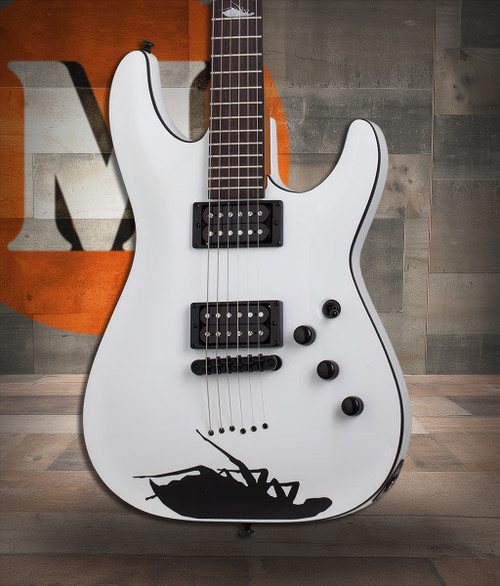 Schecter C-1 Jerry Horton 25th Anniversary - White (523)
