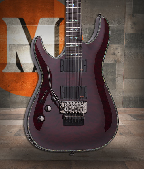 Schecter Hellraiser C-1 FR LH - Black Cherry (1831) | Musician Madness