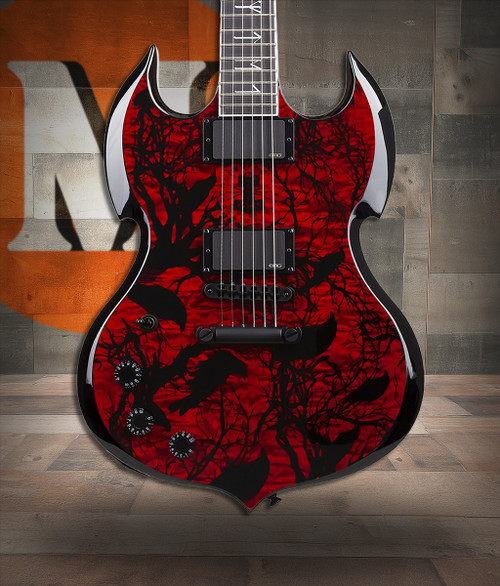 Schecter Barbarian LH - Blood Raven (4585) | Musician Madness