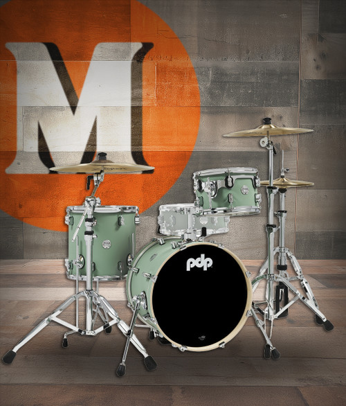 PDP Concept Maple - Satin Seafoam, Chrome Hardware Bop (PDCM18BPSF)