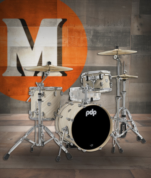 PDP Concept Maple - Twisted Ivory, Chrome Hardware Bop (PDCM18BPTI)