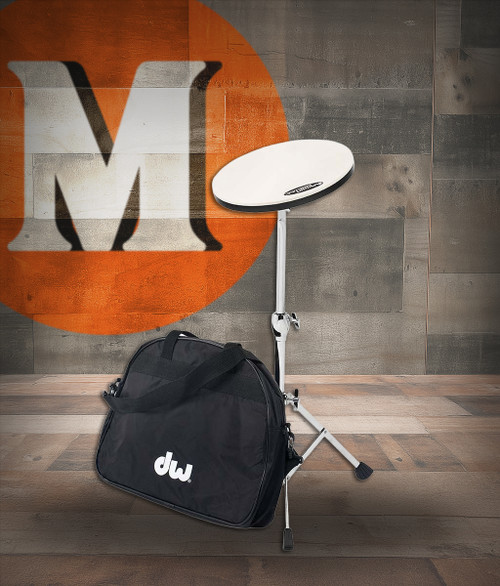 DW Practice Pad w/Stand And Bag (DWCPPADSTDBG) | Musician Madness