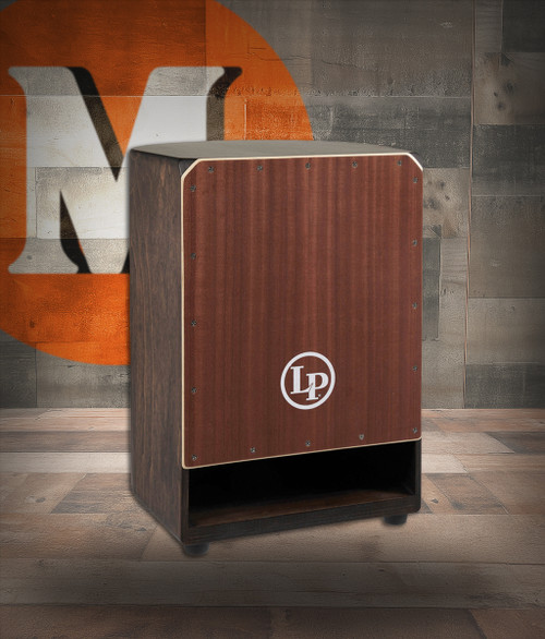 Latin Percussion LP Round Back Bass Cajon Mahogany (LP1461M) | Musician Madness