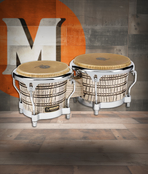 Latin Percussion LP Gio CCII 7 1/4 - 8 5/8" Bongo - Natural Ash (LP793X-C)|Musician Madness
