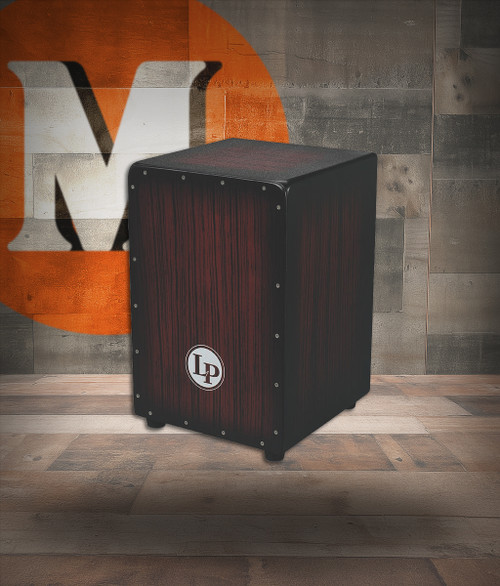 Latin Percussion LP Aspire Accent Cajon - Dark Wood Streak (LPA1332-DWS)