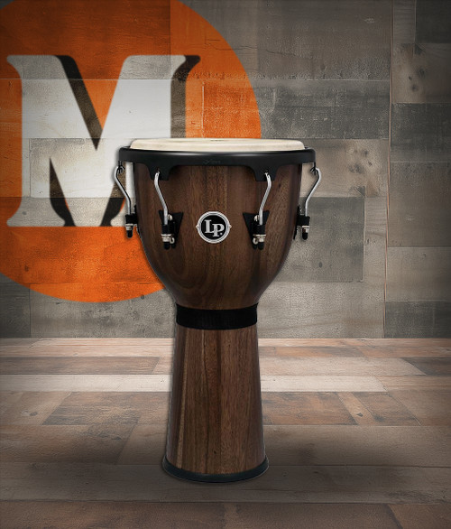 Latin Percussion LP Aspire 12 1/2" Djembe Walnut Black (LPA632-SW) | Musician Madness
