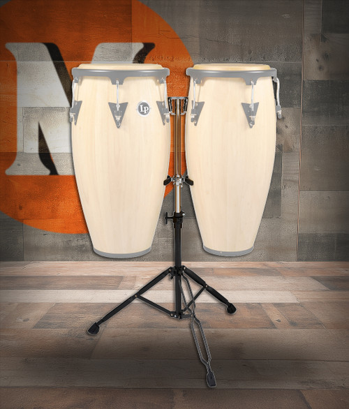 Latin Percussion LP Aspire Slide Mount Double Conga Stand (LPA653) | Musician Madness