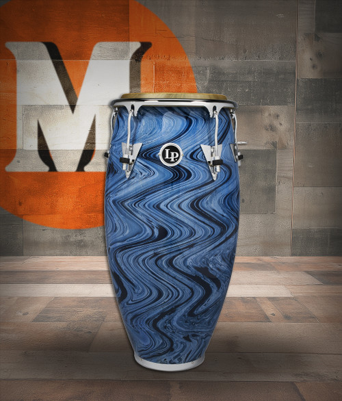 Latin Percussion LP J Madera CCII 11" Quinto Blue Swirl (LPL522X-JM)|Musician Madness