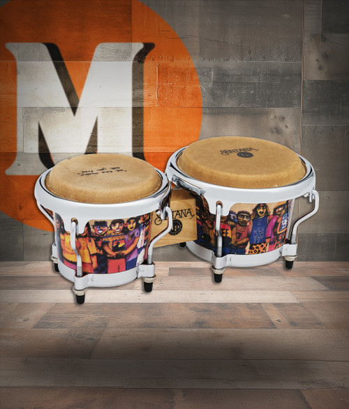 Latin Percussion LP LP Santana Abraxas Mni Conga Wh (LPM197-SNW