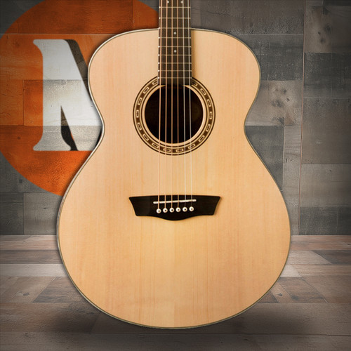 Washburn WG7S-O Harvest Grand Auditorium Acoustic Guitar - Natural Gloss (WG7S-O-U)