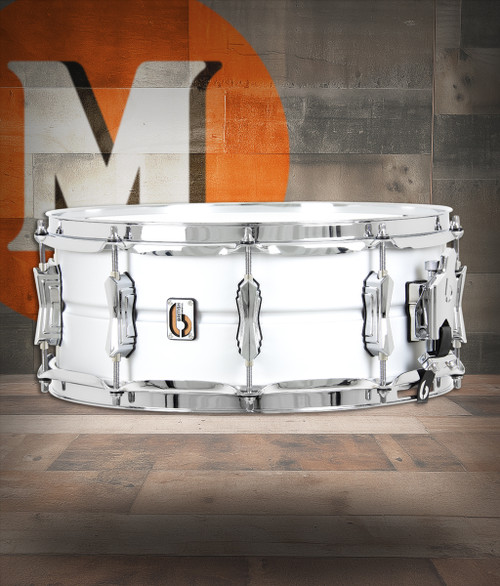 British Drum Co. AV-14-55-SN Aviator Series Aluminum Snare 5.5" x 14" (AV-14-55-SN-U)|Musician Madness