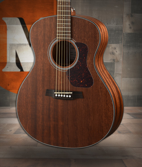 Walden G551E Natura Solid Mahogany Top Grand Auditorium Acoustic-Electric - Open Pore Satin Natural (G551E/W)