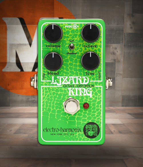 Electro-Harmonix Lizard King Bass Octave Fuzz (LIZARDKING)|Musician Madness