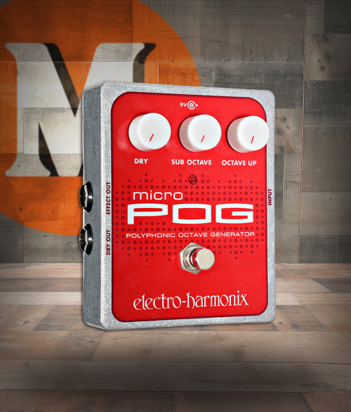 Electro-Harmonix Micro POG Polyphonic Octave Generator (MICRO POG) | Musician Madness