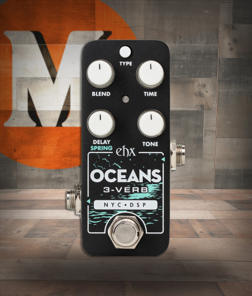 Electro-Harmonix Pico Oceans 3-Verb Multi-function Reverb (PICO OCEANS3)