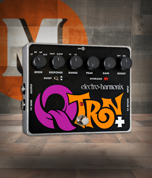 Electro-Harmonix Q-Tron Plus Envelope Filter with Effects Loop (Q-TRON+) | Musician Madness
