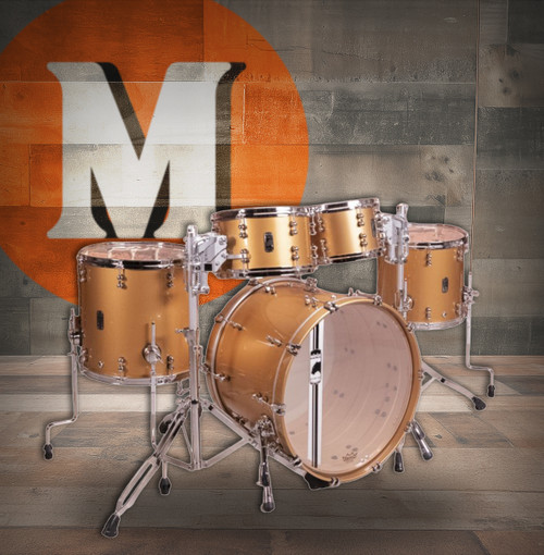 Mapex Black Panther Design Lab Versatus 22,10,12,14,16 - Transparent Copper (BPDLV628XEW)