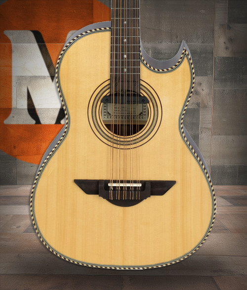 H. Jimenez Bajo Quinto Cutaway Electric w/ Gig Bag (LBQ1E)|Musician Madness