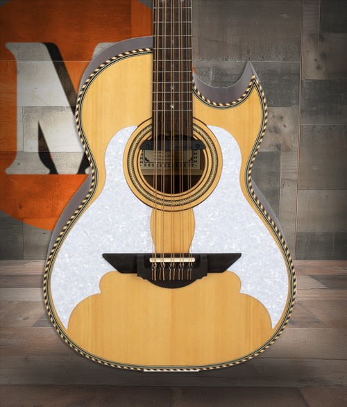 H. Jimenez Bajo Quinto Cutaway Electric w/ Gig Bag (LBQ3E) | Musician Madness