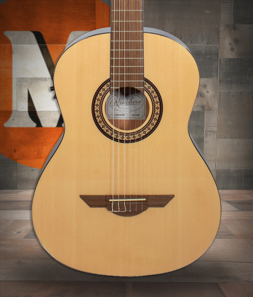 H. Jimenez Full Nylon String Guitar with pickup w/ Gig Bag   (LGR100NE) | Musician Madness