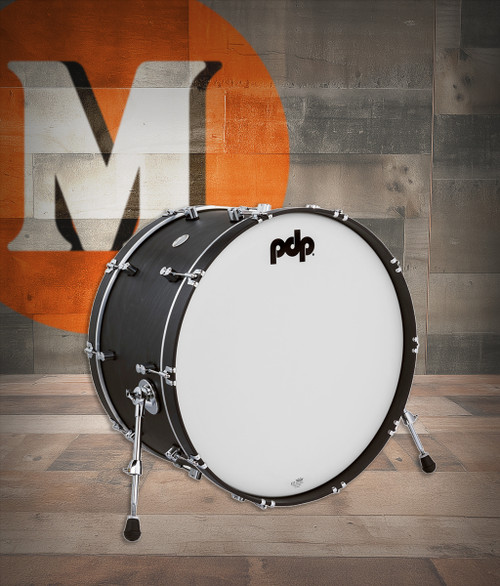 PDP Classic 14X26 Kick Ebony/Ebony Hoops (PDCC1426KKEE)