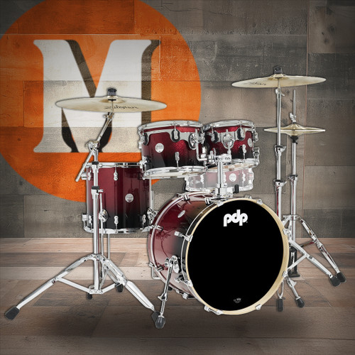 PDP Concept Maple Red/Black Fade Cr Hw Fn (PDCM20FNRB)