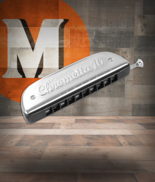 Hohner Hohner Chrometta 10; Key Of C (253-C)|Musician Madness