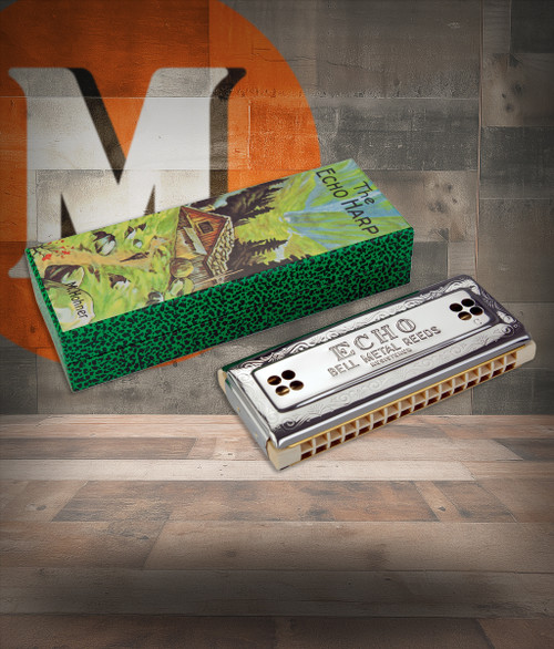Hohner Hohner Echo 54 Harmonica (32 Hole Tremolo); Key Of C/G (54-C/G)|Musician Madness