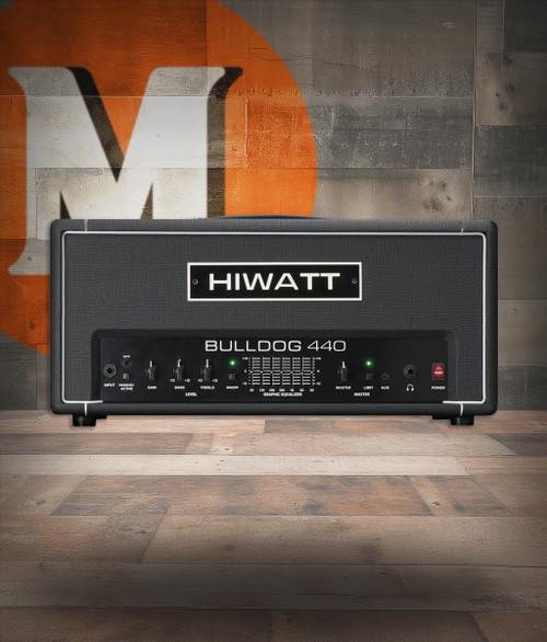 Hiwatt Bulldog 440 Head - 440W Bass Head (BD440H-U)