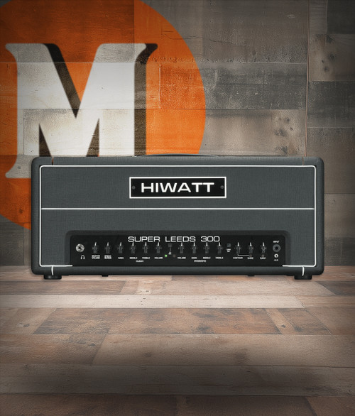 Hiwatt Super Leeds 300R Head - 300W 2-Channel Head w/ Spring Reverb (SLEEDS300RH-U)