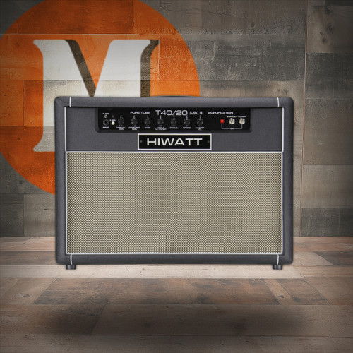 Hiwatt TB40/20 2x12 Combo - 40/20W 2-Channel Combo w/ Spring Reverb (TB4020-212C-U) | Musician Madness