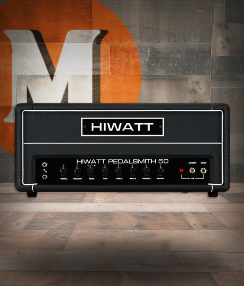 Hiwatt PEDALSMITH 50 Head - 50W Pedal Platform Amp w/ Effects Loop (PEDALSMITH50H-U)