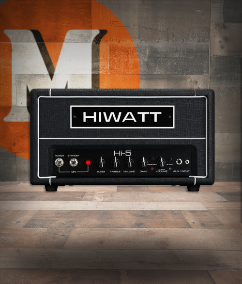 Hiwatt Hi-5 Head - 5W 2-Channel Lunchbox Head (HI5H-U)|Musician Madness