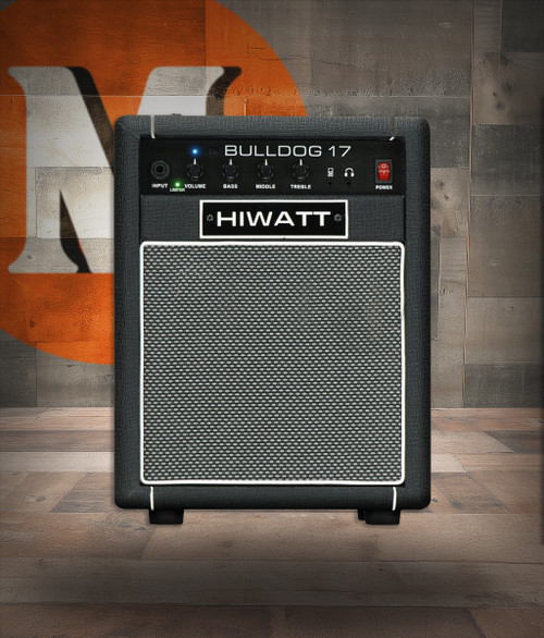 Hiwatt Bulldog 17 Combo BT - 17W Bass Practice Combo w/ Bluetooth (BD17C-U)|Musician Madness