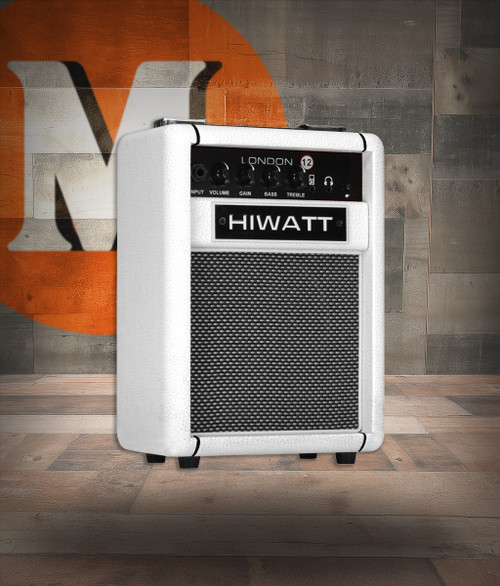 Hiwatt London 12 Combo - 12W Practice Combo w/ Bluetooth. White (LNDNBTWHC-U) | Musician Madness