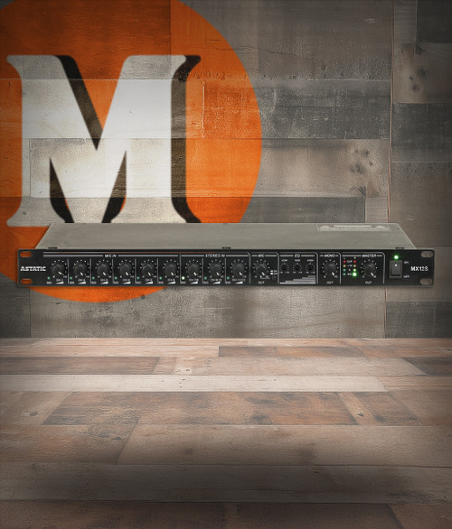 CAD MX12S 12 Channel Stereo Rack Mount Mixer (MX12S-U) | Musician Madness