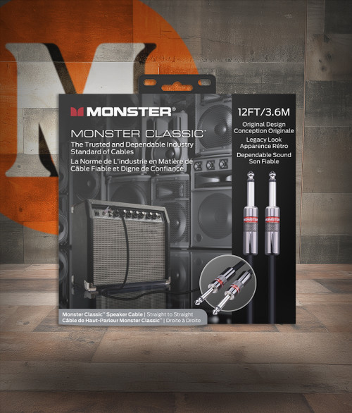 Monster Classic 12' Spkr Cble Buy the Monster Cable Classic 12' Spkr Cble (CLAS-S-12WW-U) at Musician Madness with fast shipping.